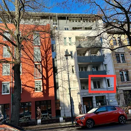 Modernes Zwei-Zimmer-Apartment Chemnitz - Kassberg Exterior photo